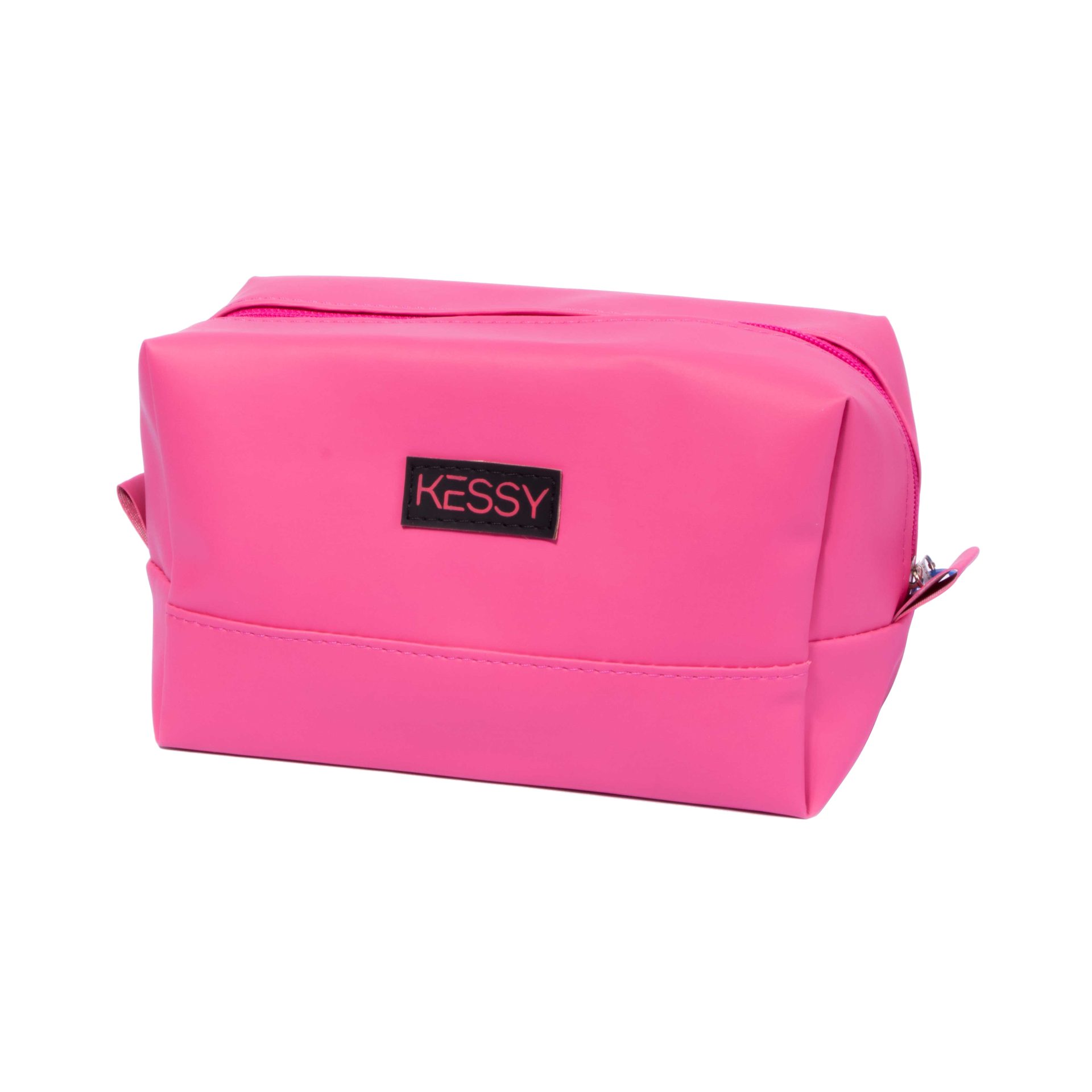 Necessaire Kessy personalizada — Necessaires Sintéticas Personalizadas — detalhe de costura e acabamento