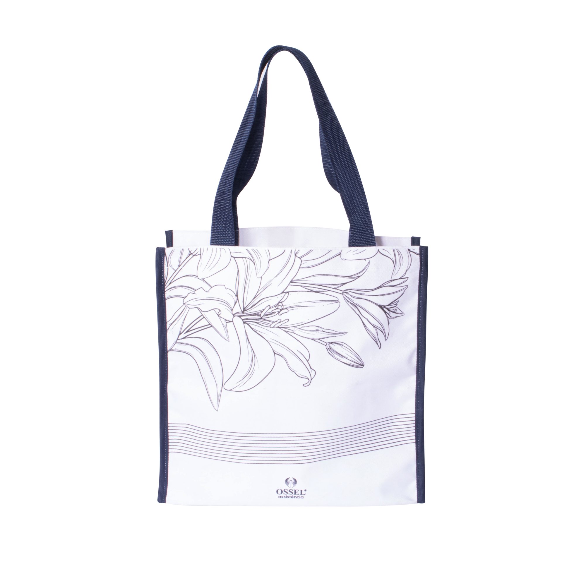 Sacola Ágil personalizada — Sacolas de Nylon Personalizadas — detalhe de personalização