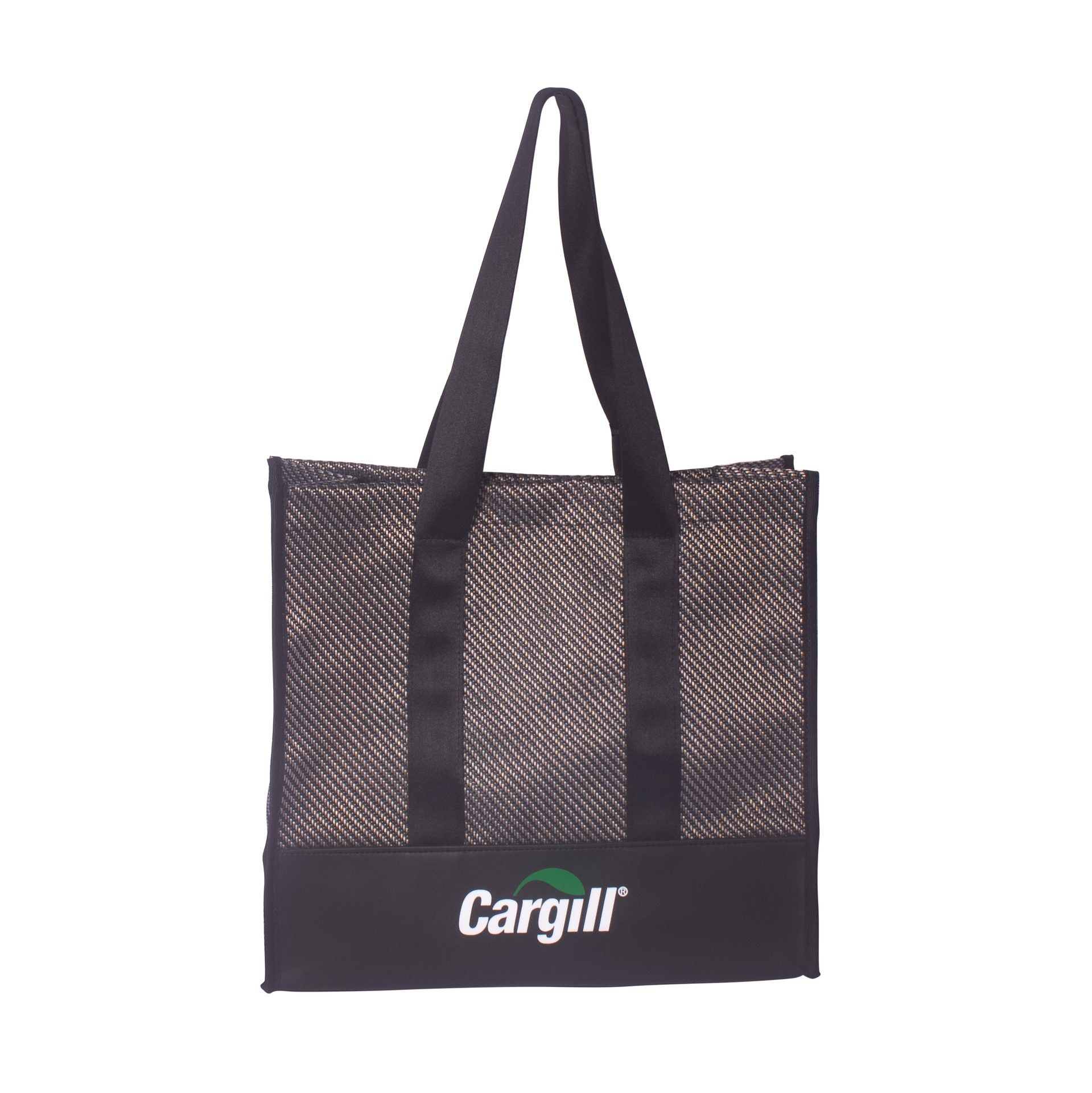 Sacola Aura personalizada — Sacolas de Nylon Personalizadas — vista lateral