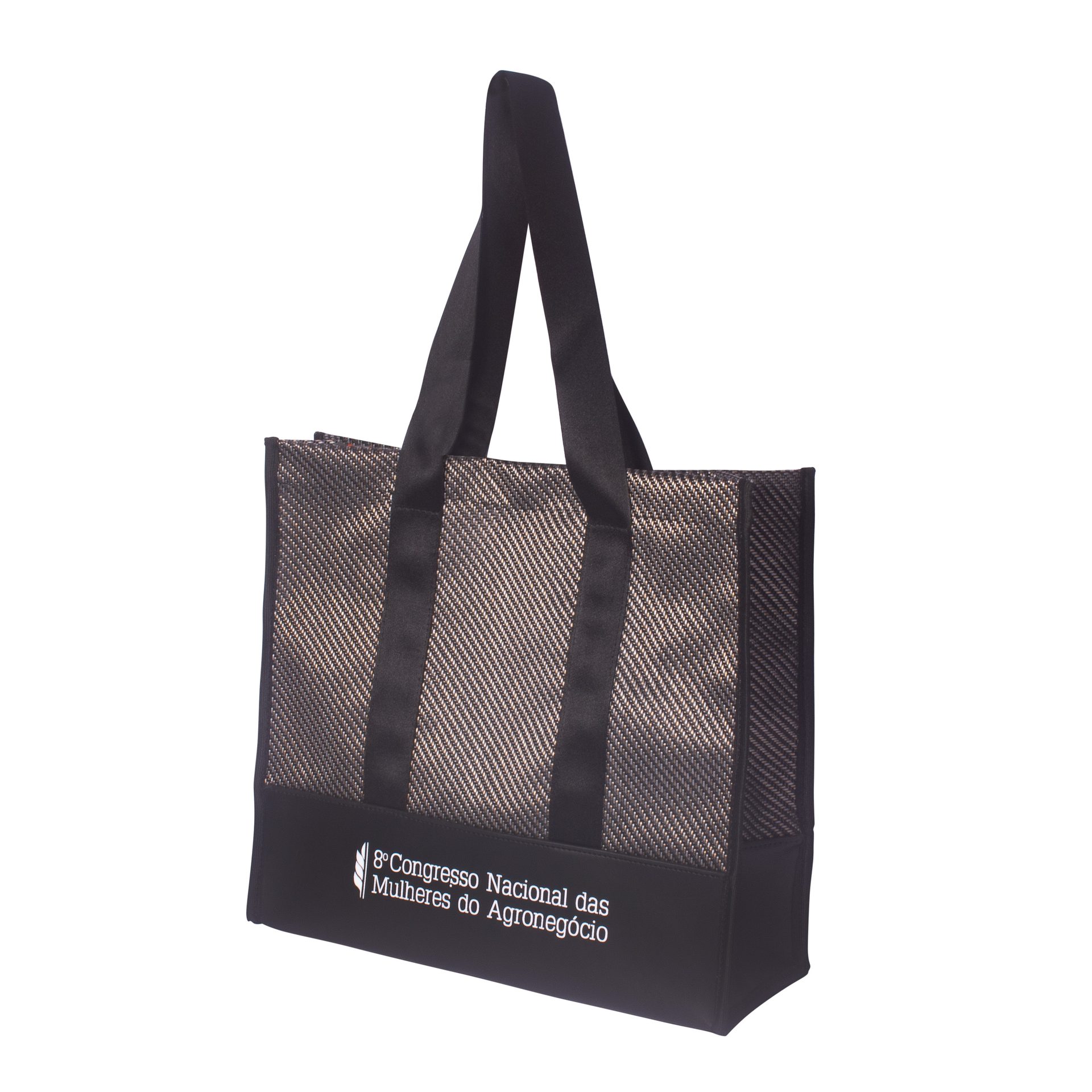 Sacola Aura personalizada — Sacolas de Nylon Personalizadas — detalhe de personalização