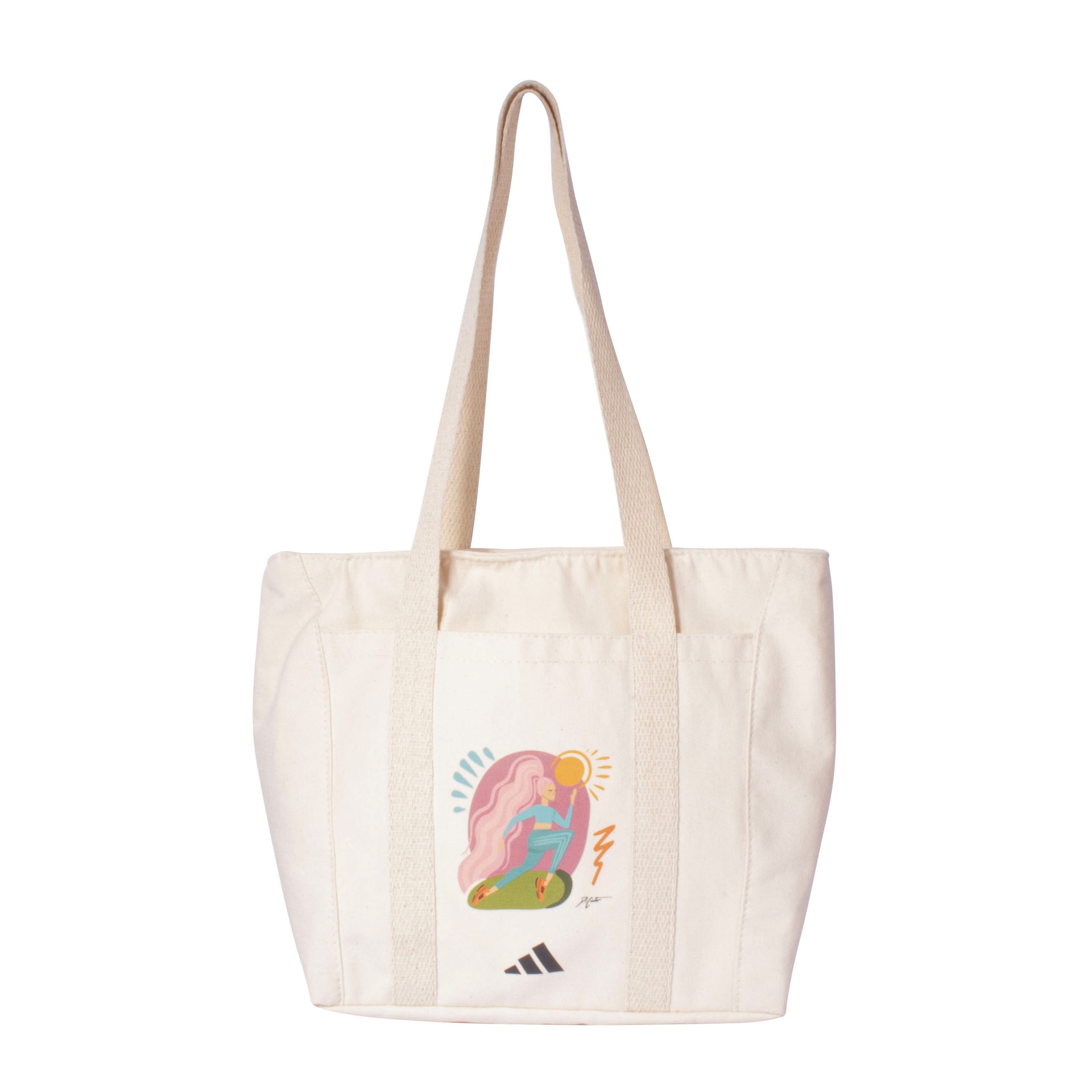 Sacola Escala personalizada — Sacolas de Algodão Personalizadas — vista lateral