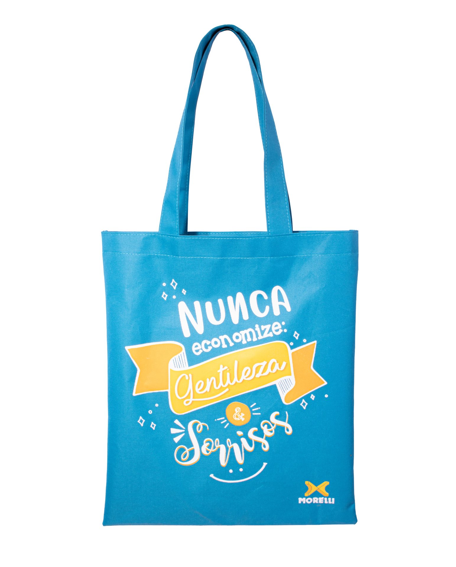 Sacola Mais Você personalizada — Sacolas TNT Personalizadas — interior e compartimentos