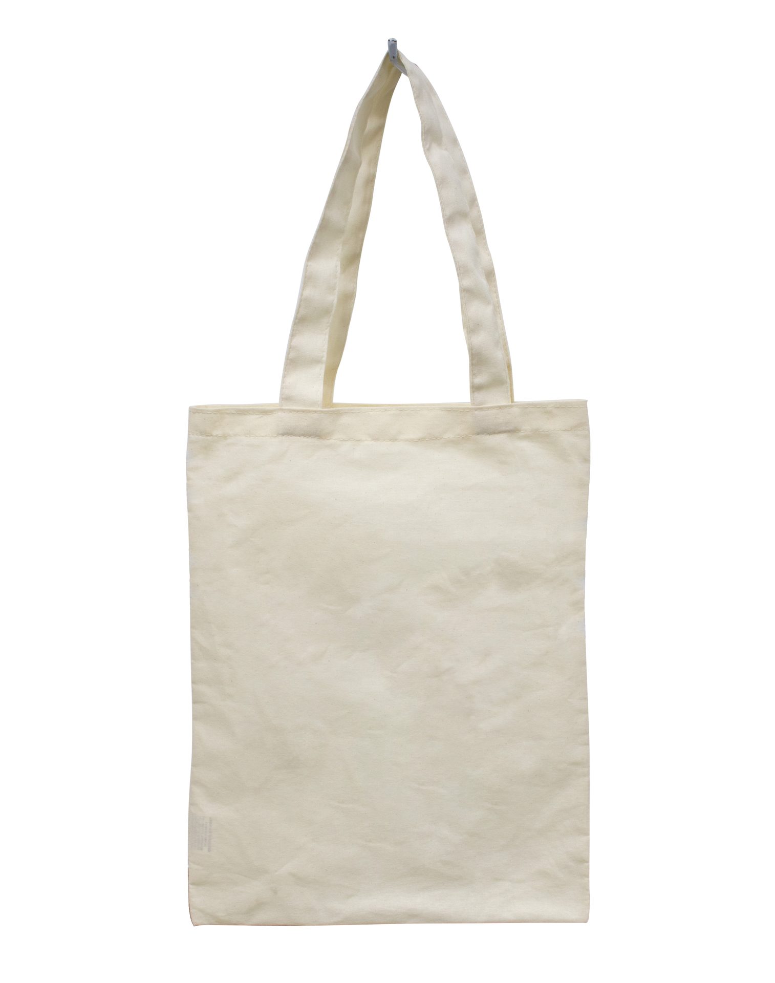 Sacola Choice personalizada — Sacolas de Algodão Personalizadas — vista lateral